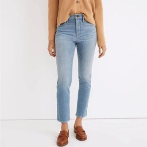 Madewell Stovepipe Jeans in Euclid Wash